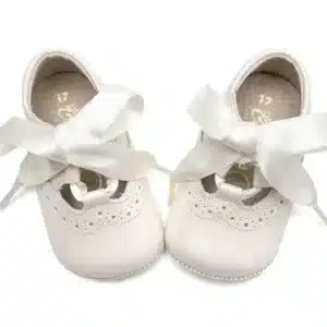 inglesito bebe blanco nacar