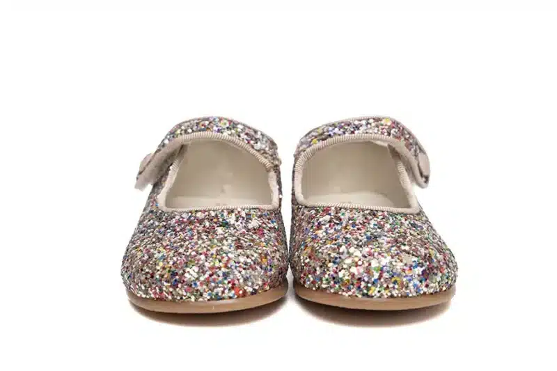 Merceditas glitter niña superior