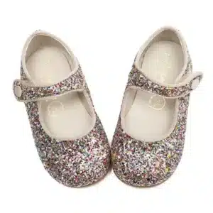 Merceditas glitter niña superior
